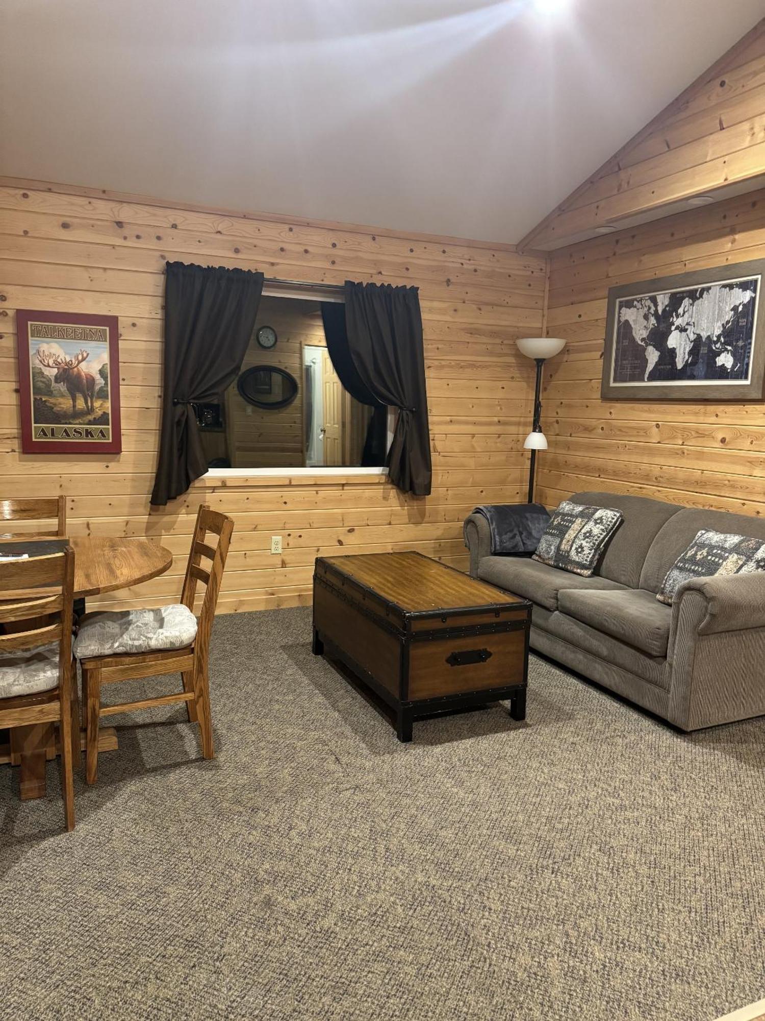 Susitna River Lodging, Backwoods Cabins Talkeetna Εξωτερικό φωτογραφία