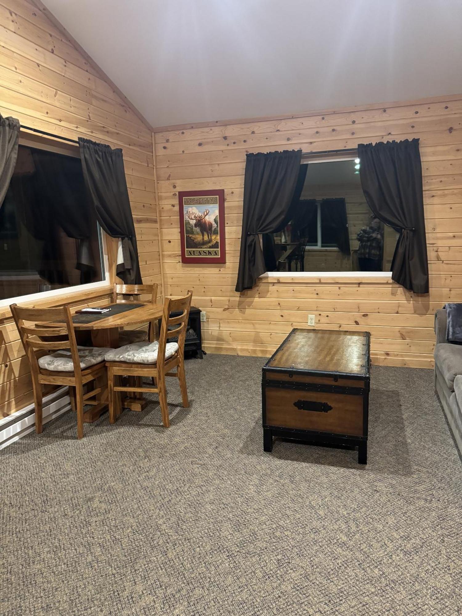 Susitna River Lodging, Backwoods Cabins Talkeetna Εξωτερικό φωτογραφία